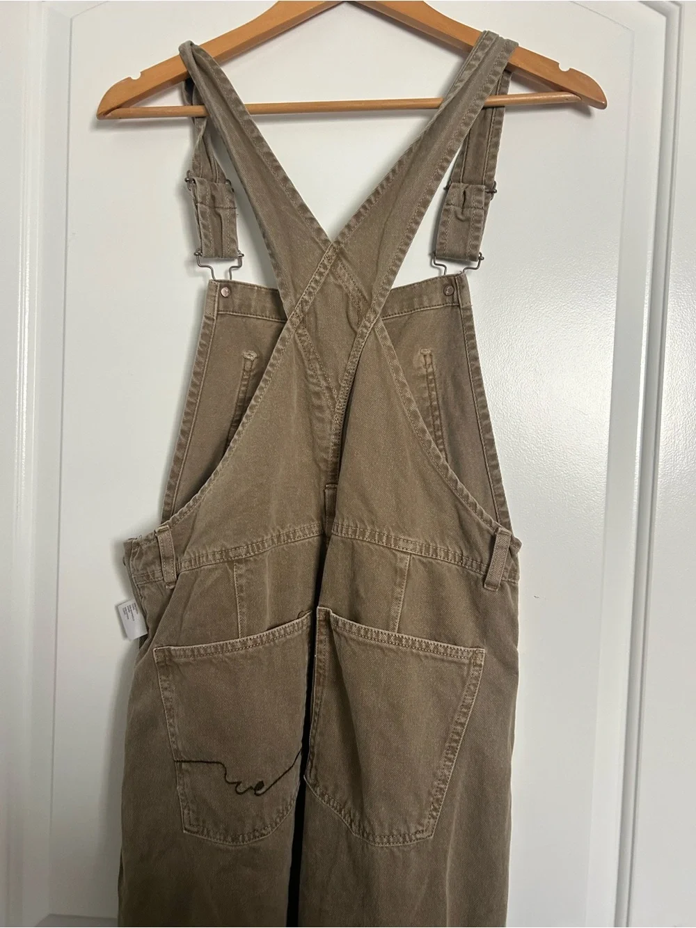 Free people We The Free Ziggy Denim Overall in Lasso size XS chic retro boho 70s